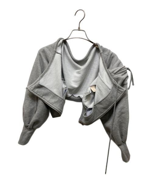 ANDMARY（アンドマリー）ANDMARY (アンドマリー) Cherie offshoulder set up グレー サイズ:Fの古着・服飾アイテム