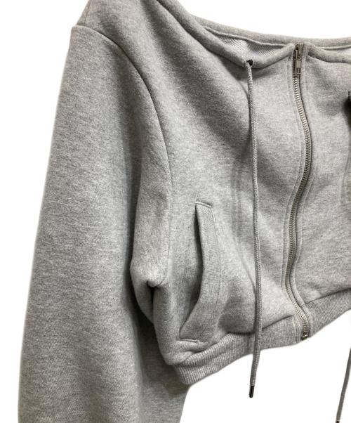 ANDMARY（アンドマリー）ANDMARY (アンドマリー) Cherie offshoulder set up グレー サイズ:Fの古着・服飾アイテム