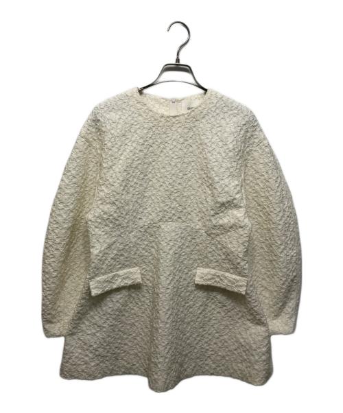 OHGA（オオガ）OHGA (オオガ) チュニックブラウス ホワイト サイズ:Fの古着・服飾アイテム