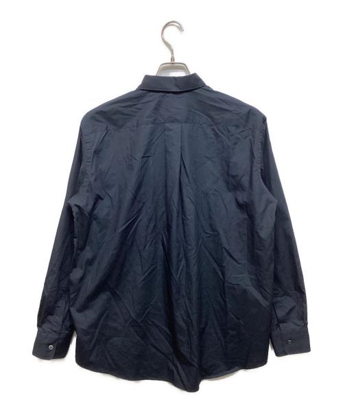 Graphpaper（グラフペーパー）Graphpaper (グラフペーパー) Broad Regular Collar Shirt ネイビー サイズ:1の古着・服飾アイテム