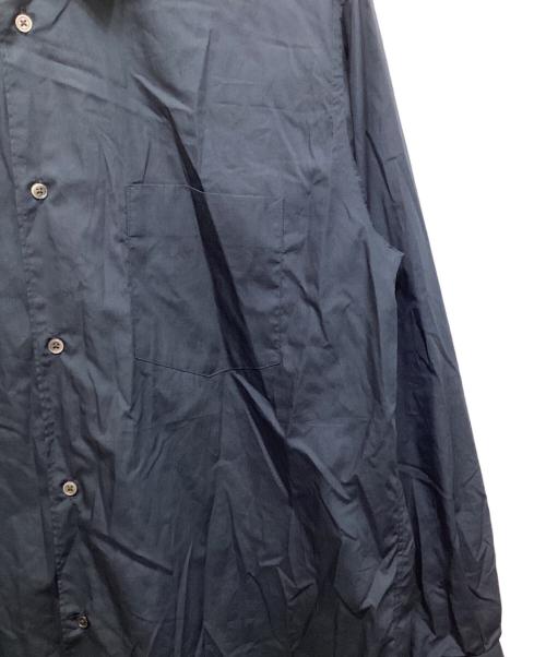 Graphpaper（グラフペーパー）Graphpaper (グラフペーパー) Broad Regular Collar Shirt ネイビー サイズ:1の古着・服飾アイテム