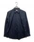 Graphpaper（グラフペーパー）の古着「Broad Regular Collar Shirt」｜ネイビー