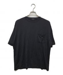 COMOLI（コモリ）の古着「ウール天竺 Tシャツ」｜ブラック