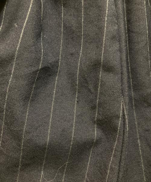 MARKA（マーカ）MARKA (マーカ) TUMBLED WOOL TROPICAL COCOON WIDE EASY PANTS ブラック サイズ:2の古着・服飾アイテム