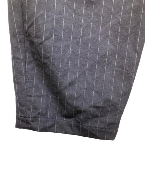 MARKA（マーカ）MARKA (マーカ) TUMBLED WOOL TROPICAL COCOON WIDE EASY PANTS ブラック サイズ:2の古着・服飾アイテム