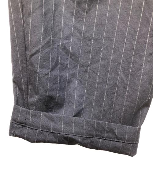 MARKA（マーカ）MARKA (マーカ) TUMBLED WOOL TROPICAL COCOON WIDE EASY PANTS ブラック サイズ:2の古着・服飾アイテム