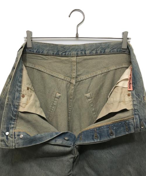 Acne studios（アクネ ストゥディオズ）ACNE STUDIOS (アクネ ストゥディオズ) スーパーバギーフィットデニムパンツ インディゴ サイズ:48の古着・服飾アイテム