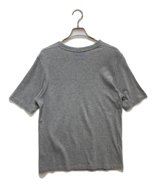 LARDINI（ラルディーニ）LARDINI (ラルディーニ) ロゴ刺繍 ブートニエール柄 ポケットTシャツ　JXLT02 グレー サイズ:Mの古着・服飾アイテム