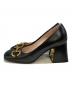 GUCCI (グッチ) ホースビットミドルヒールパンプス / 643886 ブラック サイズ:35：23000円
