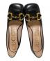 中古・古着 GUCCI (グッチ) ホースビットミドルヒールパンプス / 643886 ブラック サイズ:35：23000円
