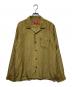 Supreme（シュプリーム）の古着「Cane Silk Shirt」｜イエロー