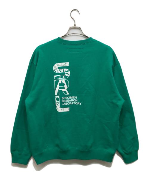 NEIGHBORHOOD（ネイバーフッド）NEIGHBORHOOD (ネイバーフッド) SRL . CREWNECK LS グリーン サイズ:Lの古着・服飾アイテム