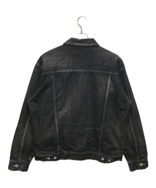 NEIGHBORHOOD（ネイバーフッド）NEIGHBORHOOD (ネイバーフッド) WASHED DENIM TYPE-4 JACKET ブラック サイズ:Lの古着・服飾アイテム