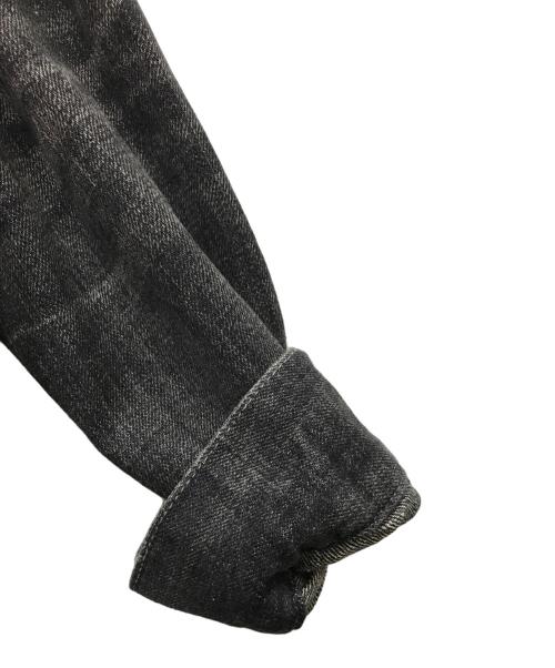 NEIGHBORHOOD（ネイバーフッド）NEIGHBORHOOD (ネイバーフッド) WASHED DENIM TYPE-4 JACKET ブラック サイズ:Lの古着・服飾アイテム
