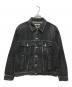 NEIGHBORHOOD（ネイバーフッド）の古着「WASHED DENIM TYPE-4 JACKET」｜ブラック