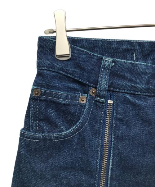 MM6 Maison Margiela（エムエムシックスメゾンマルジェラ）MM6 Maison Margiela (エムエムシックスメゾンマルジェラ) フロントジップデニムパンツ インディゴ サイズ:36の古着・服飾アイテム
