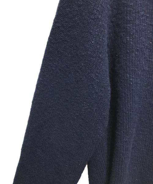 Maison Margiela（メゾンマルジェラ）Maison Margiela (メゾンマルジェラ) Casual Wool Knit(カジュアルウールニット)　S50HA0730 S16017　17AW ネイビー サイズ:Mの古着・服飾アイテム