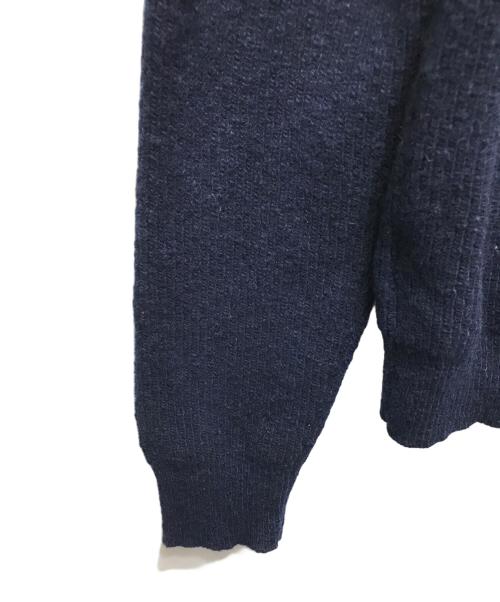 Maison Margiela（メゾンマルジェラ）Maison Margiela (メゾンマルジェラ) Casual Wool Knit(カジュアルウールニット)　S50HA0730 S16017　17AW ネイビー サイズ:Mの古着・服飾アイテム