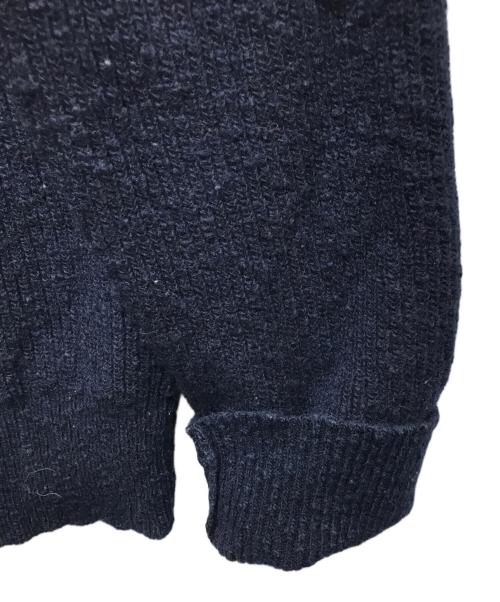 Maison Margiela（メゾンマルジェラ）Maison Margiela (メゾンマルジェラ) Casual Wool Knit(カジュアルウールニット)　S50HA0730 S16017　17AW ネイビー サイズ:Mの古着・服飾アイテム
