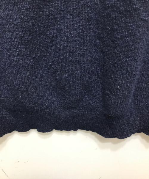 Maison Margiela（メゾンマルジェラ）Maison Margiela (メゾンマルジェラ) Casual Wool Knit(カジュアルウールニット)　S50HA0730 S16017　17AW ネイビー サイズ:Mの古着・服飾アイテム