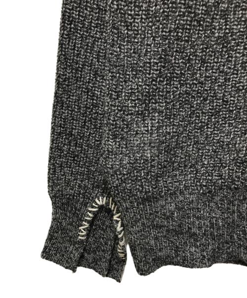 MARNI（マルニ）MARNI (マルニ) ステッチVネックカーディガン グレー サイズ:40の古着・服飾アイテム