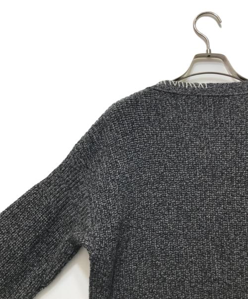 MARNI（マルニ）MARNI (マルニ) ステッチVネックカーディガン グレー サイズ:40の古着・服飾アイテム