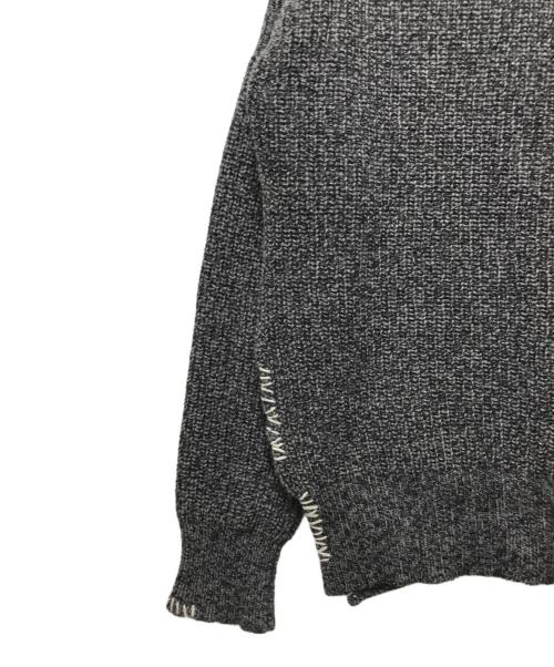 MARNI（マルニ）MARNI (マルニ) ステッチVネックカーディガン グレー サイズ:40の古着・服飾アイテム