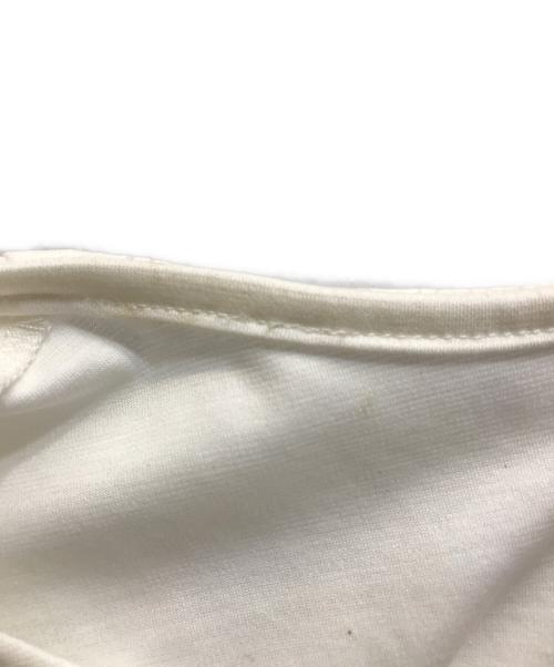 Heve（ヘイヴ）Heve (ヘイヴ) オーガンジーフリルトップス ホワイト サイズ:Fの古着・服飾アイテム