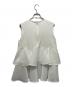 Heve (ヘイヴ) オーガンジーフリルトップス ホワイト サイズ:F：10000円