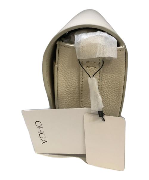 OHGA（オオガ）OHGA (オオガ) フラップ式ショルダーバッグ ベージュ 未使用品の古着・服飾アイテム