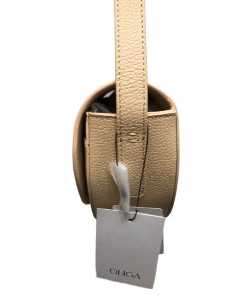 OHGA（オオガ）OHGA (オオガ) フラップ式ショルダーバッグ ピンク 未使用品の古着・服飾アイテム