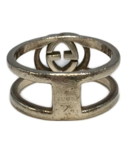 GUCCI（グッチ）GUCCI (グッチ) インターロッキングGリング シルバー サイズ:16号の古着・服飾アイテム