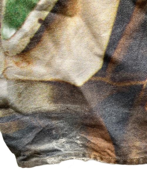 stussy（ステューシー）stussy (ステューシー) WORK PANT CANVAS BAJA PRINT ベージュ サイズ:32の古着・服飾アイテム