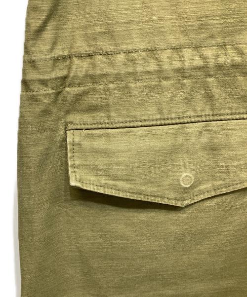 HYKE（ハイク）HYKE (ハイク) オーバーサイズミリタリーコート カーキ サイズ:2の古着・服飾アイテム