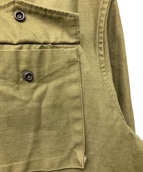 HYKE（ハイク）HYKE (ハイク) オーバーサイズミリタリーコート カーキ サイズ:2の古着・服飾アイテム