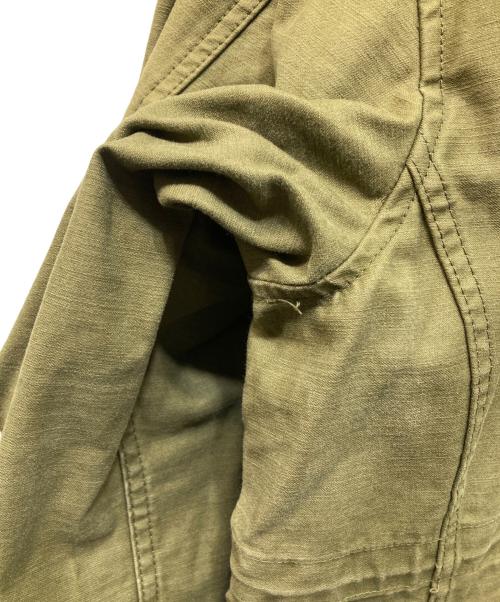 HYKE（ハイク）HYKE (ハイク) オーバーサイズミリタリーコート カーキ サイズ:2の古着・服飾アイテム
