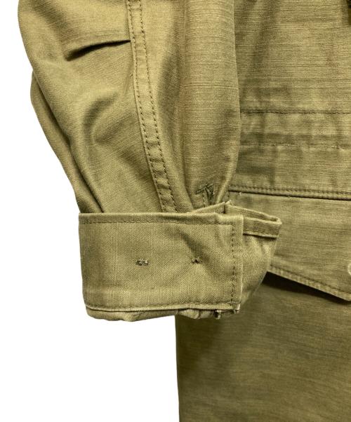 HYKE（ハイク）HYKE (ハイク) オーバーサイズミリタリーコート カーキ サイズ:2の古着・服飾アイテム