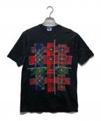 COMME des GARCONS JUNYA WATANABE MANコム デ ギャルソン ジュンヤ ワタナベ マン）の古着「スタッズパッチワークTシャツ」｜ブラック