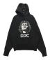 GDC（ジーディーシー）の古着「REBEL GIRL HOODIE （レヴェルガールフーディー） GD0202」｜ブラック