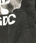 中古・古着 GDC (ジーディーシー) Hysteric Glamour (ヒステリックグラマー) REBEL GIRL HOODIE （レヴェルガールフーディー） GD0202 ブラック サイズ:XL：20000円