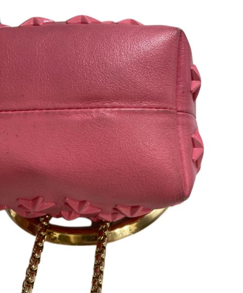 JIMMY CHOO（ジミーチュウ）JIMMY CHOO (ジミーチュウ) MICRO BON BON ピンクの古着・服飾アイテム