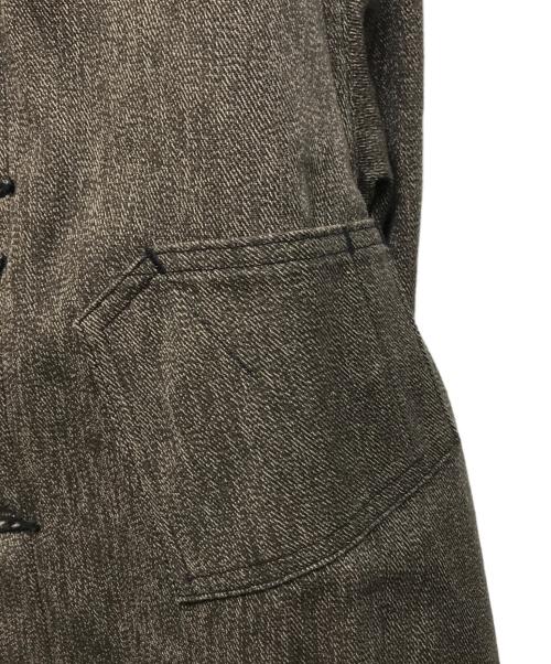 T.T（タイガ タカハシ）T.T (タイガ タカハシ) Blanket Lining Coverall グレー サイズ:38の古着・服飾アイテム