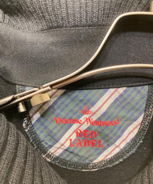 Vivienne Westwood RED LABEL（ヴィヴィアンウエストウッドレッドレーベル）Vivienne Westwood RED LABEL (ヴィヴィアンウエストウッドレッドレーベル) スウェットリブ切替スタジャン ブラック サイズ:Mの古着・服飾アイテム
