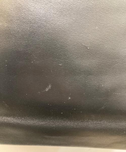 JIL SANDER NAVY（ジルサンダー ネイビー）JIL SANDER NAVY (ジルサンダー ネイビー) レザートートバッグ ブラックの古着・服飾アイテム