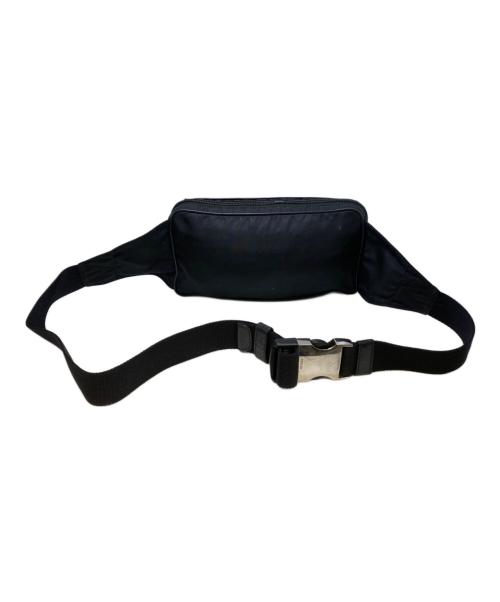 PRADA（プラダ）PRADA (プラダ) ナイロンウエストバッグ ブラックの古着・服飾アイテム