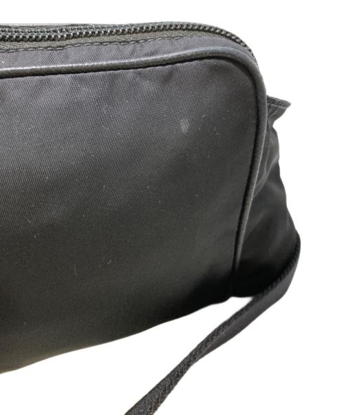 PRADA（プラダ）PRADA (プラダ) ナイロンウエストバッグ ブラックの古着・服飾アイテム