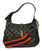 GUCCIグッチ）の古着「ジャッキー 1961 スモール ショルダーバッグ」｜ブラウン×ブラック