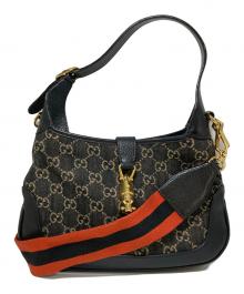 GUCCI（グッチ）の古着「ジャッキー 1961 スモール ショルダーバッグ」｜ブラウン×ブラック