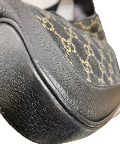 GUCCI（グッチ）GUCCI (グッチ) ジャッキー 1961 スモール ショルダーバッグ ブラウン×ブラックの古着・服飾アイテム