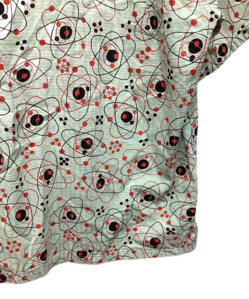 Star OF HOLLYWOOD（スターオブハリウッド）STAR OF HOLLYWOOD (スターオブハリウッド) DOBBY COTTON OPEN SHIRT グリーン サイズ:Mの古着・服飾アイテム